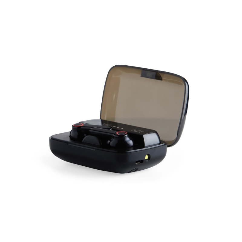 Fone de ouvido bluetooth com case - Wood Emporium